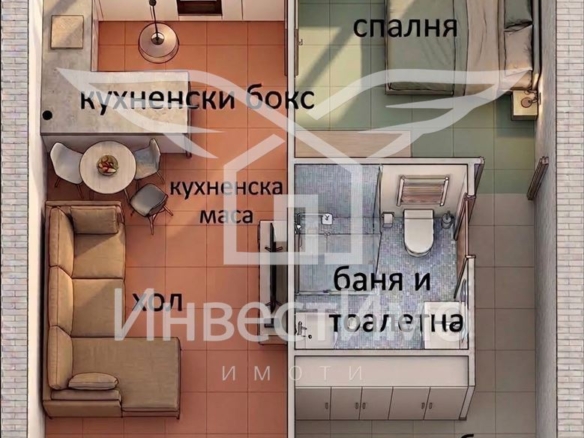 Гарсониера Люлин 7 до West Mall